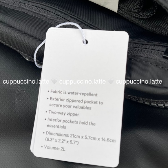 🖤NWT🖤Lululemon Athletica Everywhere Belt Bag Large in ‘Black’ - Picture 8 of 15